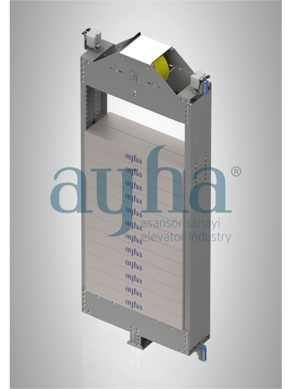 COUNTERWEIGHT FRAME - 1-2 TKY 1X2